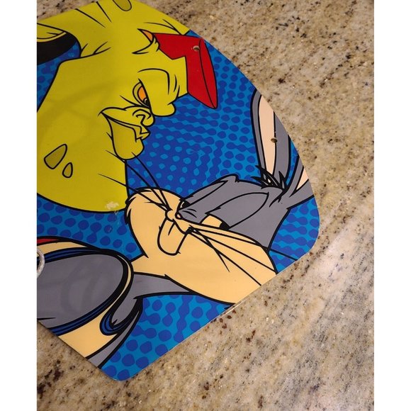 vintage 1996 Warner Brothers Space Jam Bugs Basketball Goal Net Hoop SPALDING - Picture 6 of 12